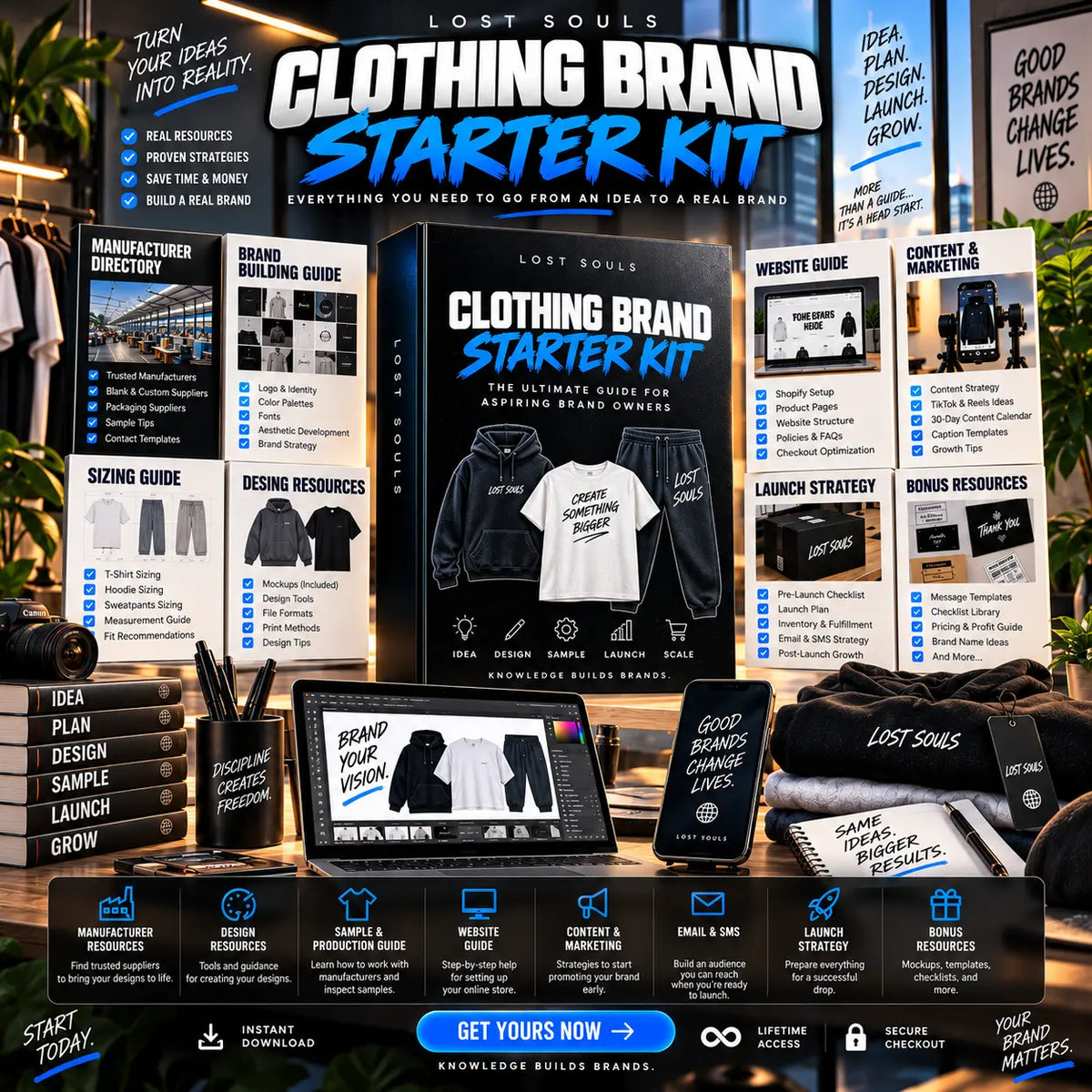 Clothing Brand Starter Kit