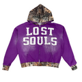 PURPLE CAMO BEING ALONE INSPIRED ME JACKET Lost Souls