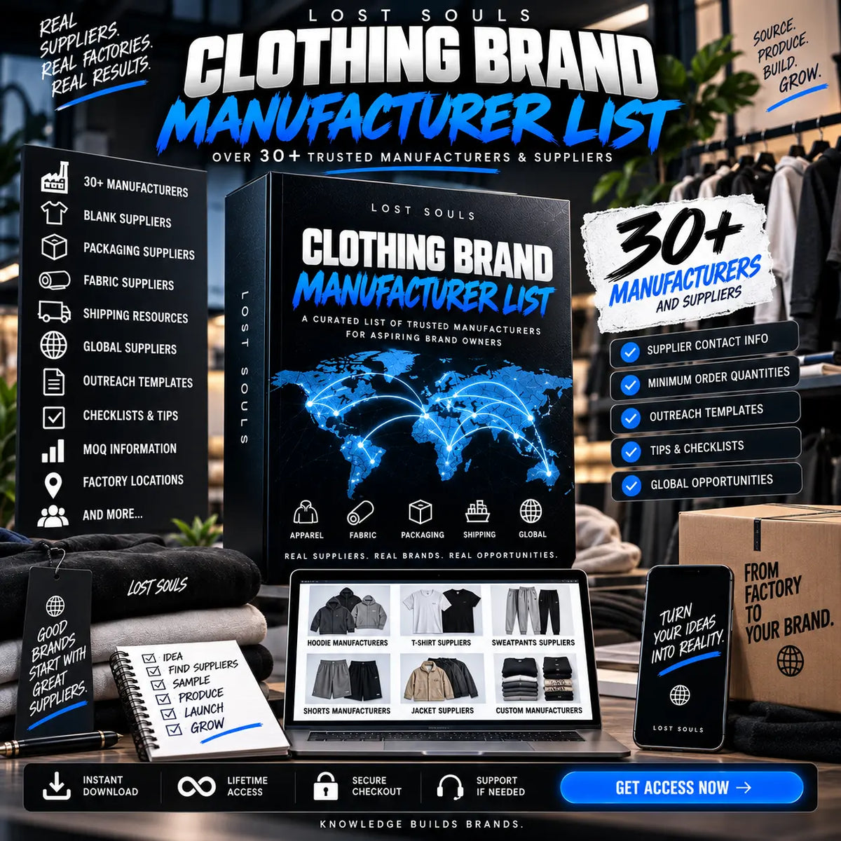 Clothing Brand Manufacturers