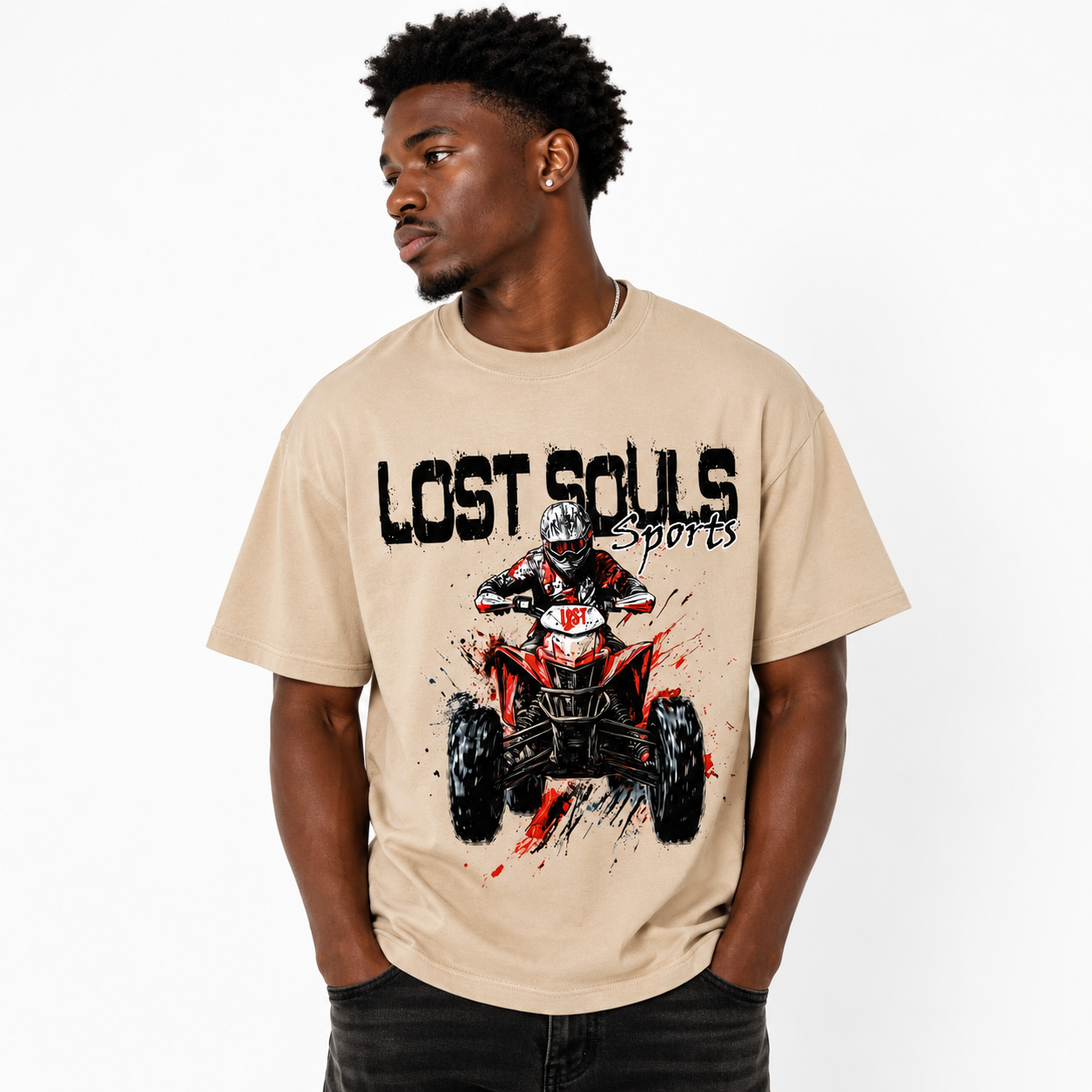 LOST SOULS SPORTS OUT THE MUD T-SHIRT LOST SOULS