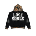 Black Wash Camo Being Alone Inspired Me Zip-Up