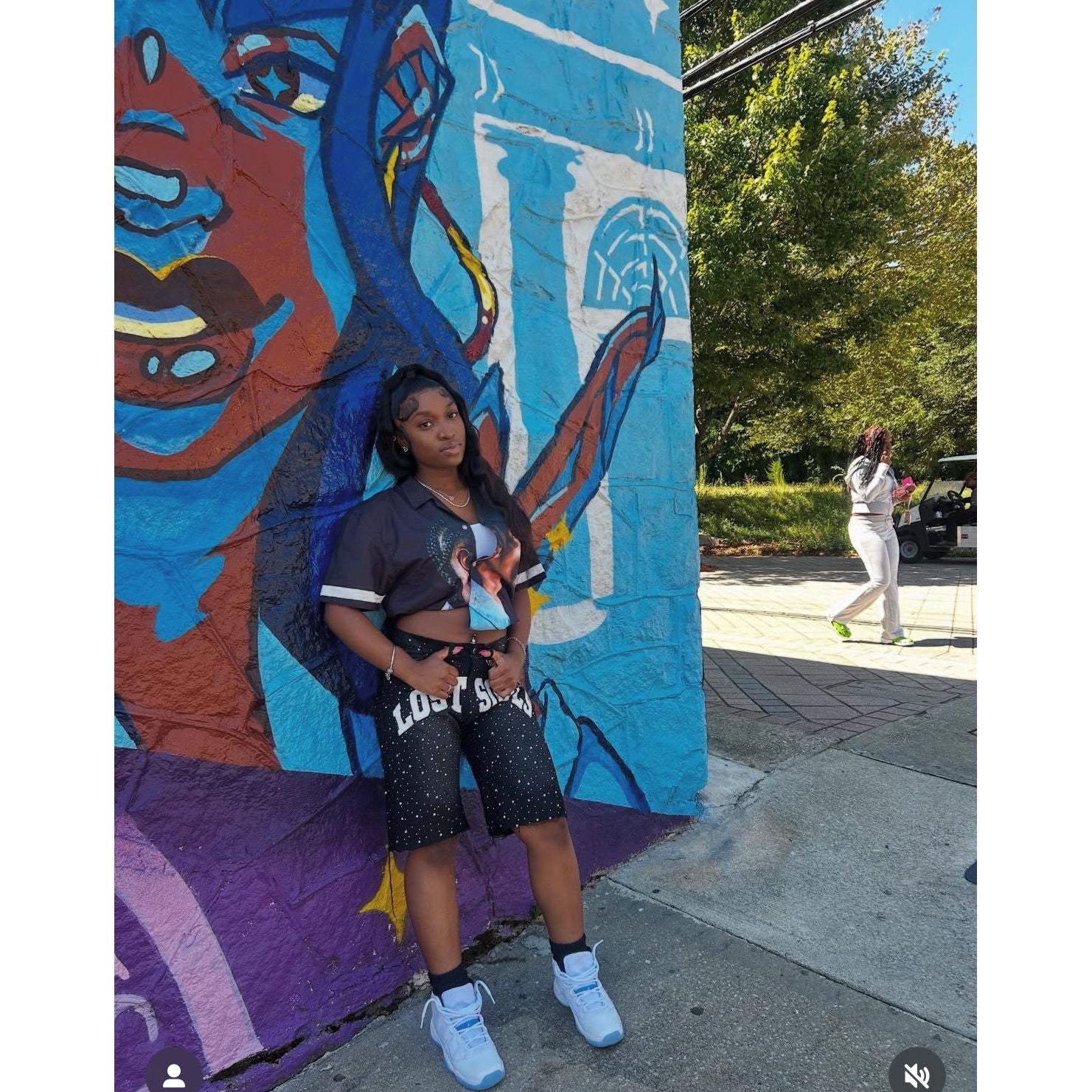 6 POCKET RHINESTONE JORTS LOST SOULS