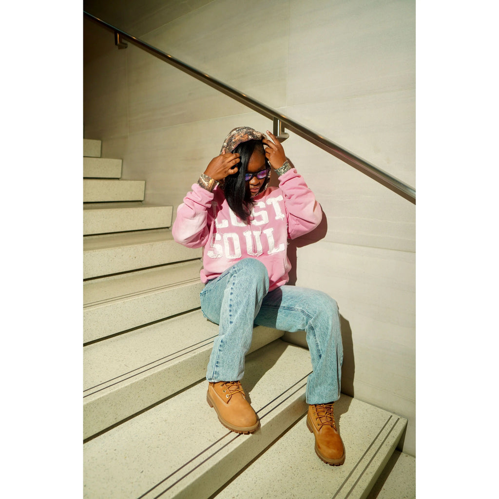 PINK CAMO BEING ALONE INSPIRED ME ZIPUP Lost Souls