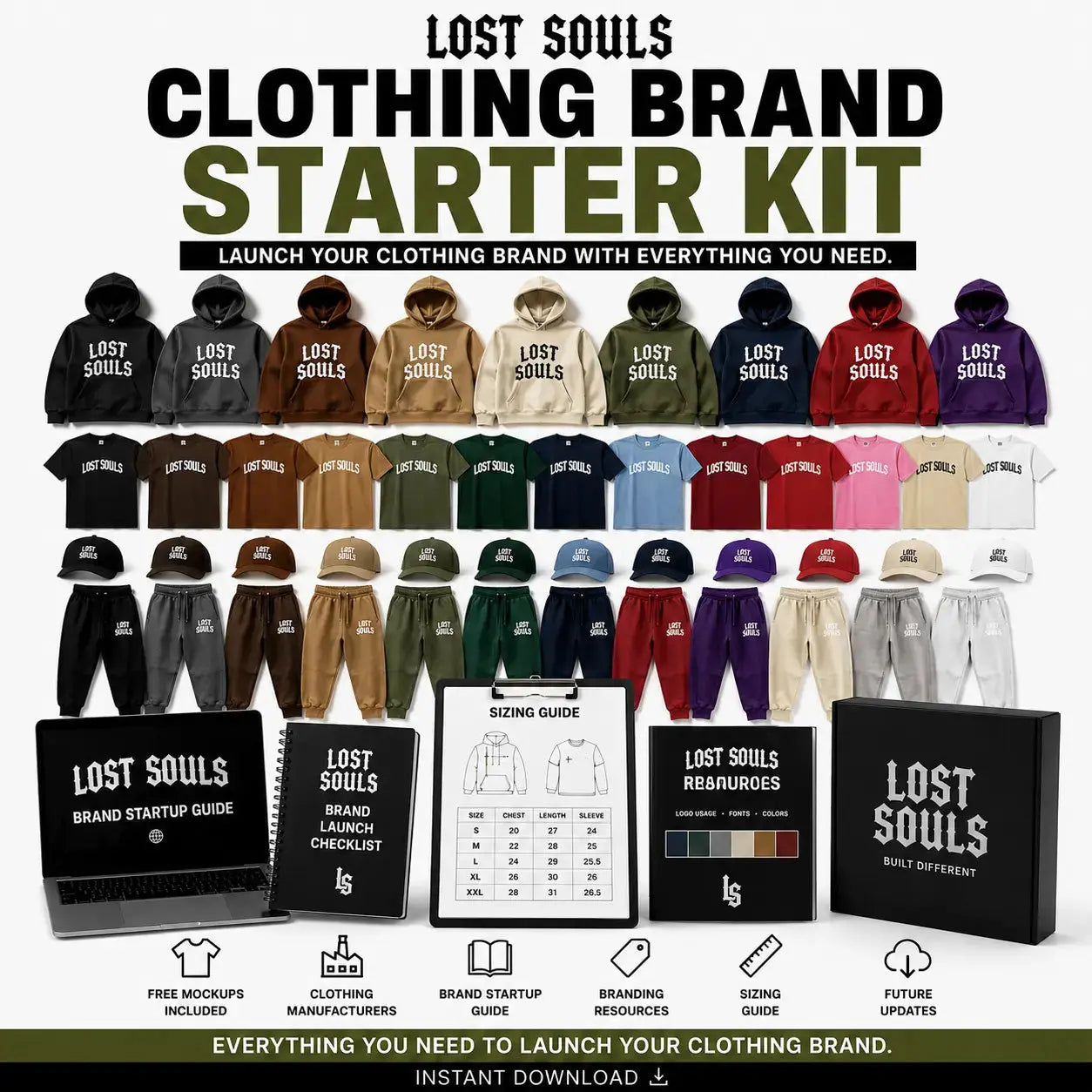 Clothing Brand Starter Kit