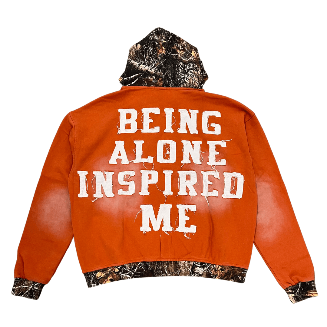 TANGERINE WASH CAMO JACKET - LOST SOULS