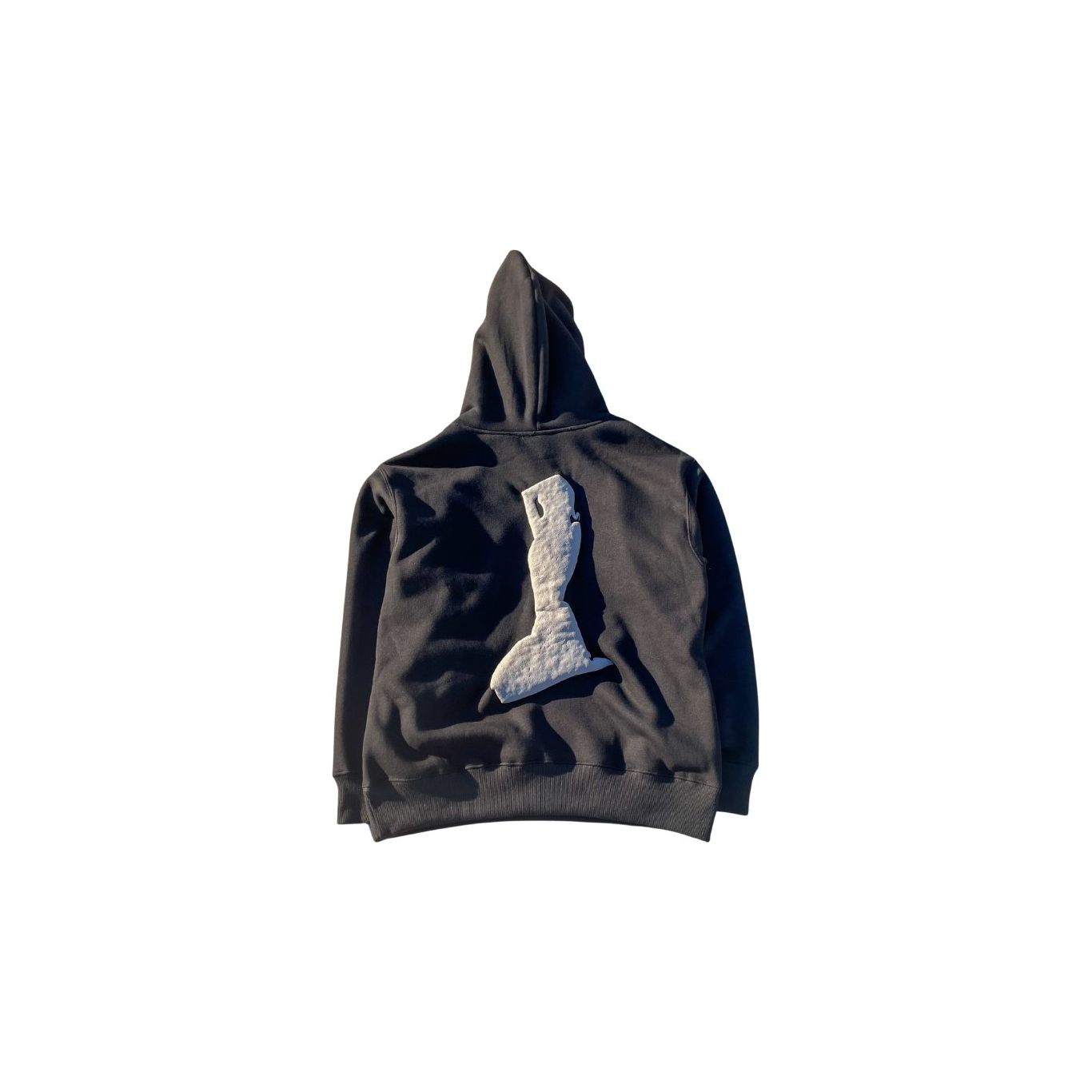 JET BLACK LOST HOODIE - LOST SOULS